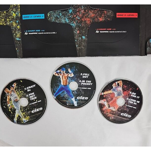 BeachBody CIZE The End Of Exercise Workout DVD Set 4 discs Dance - Picture 4 of 8